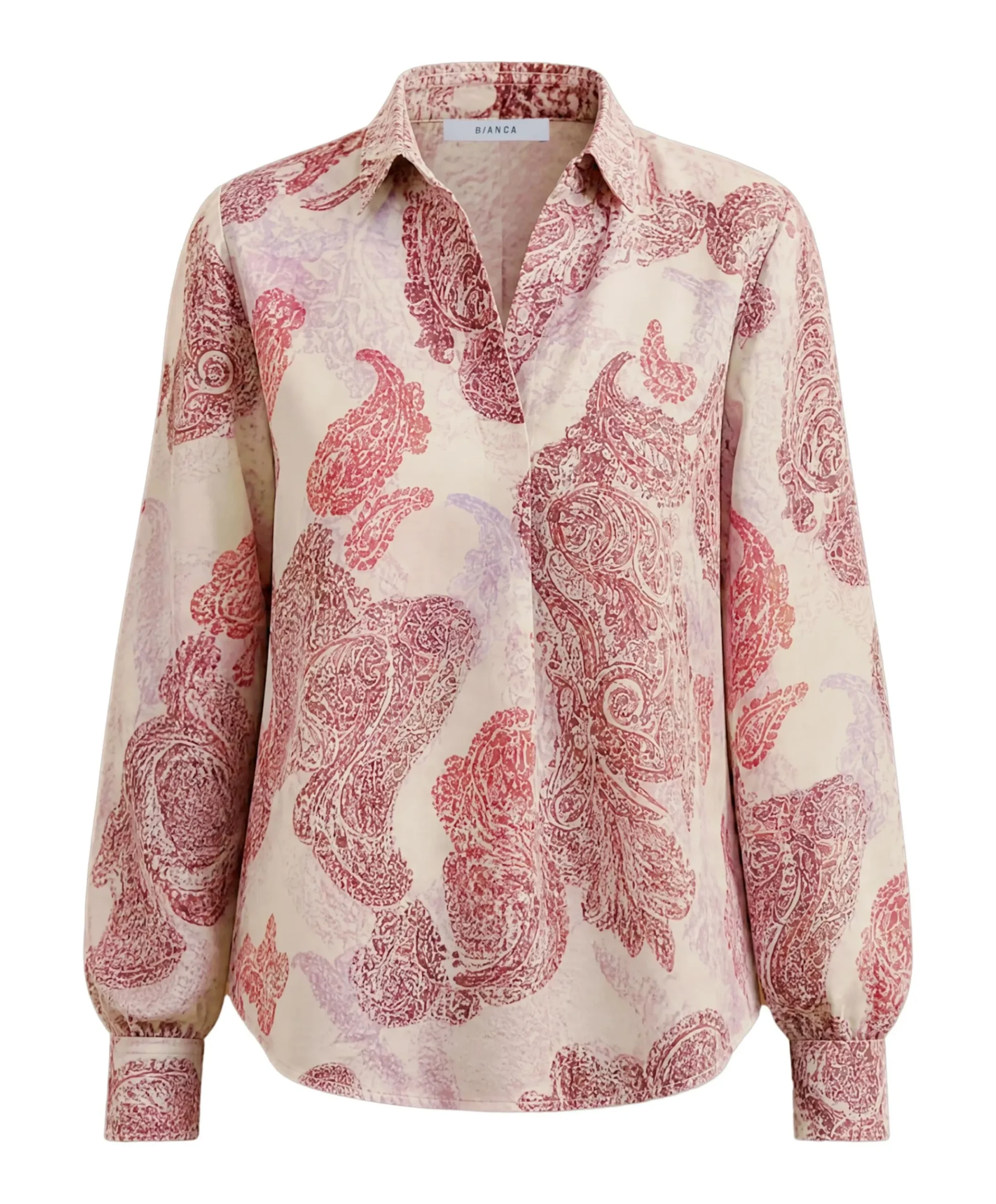 Dames blouse rood