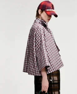 Dames blouse rood