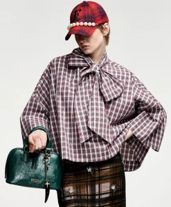 Dames blouse rood