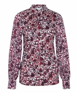 Dames blouse rood