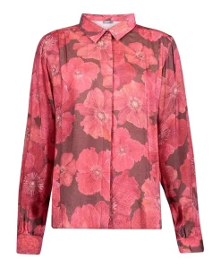 Dames blouse rood