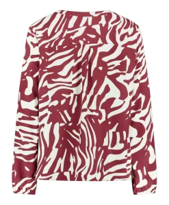 Dames blouse rood