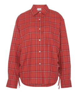 Dames blouse rood