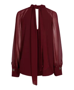 Dames blouse rood