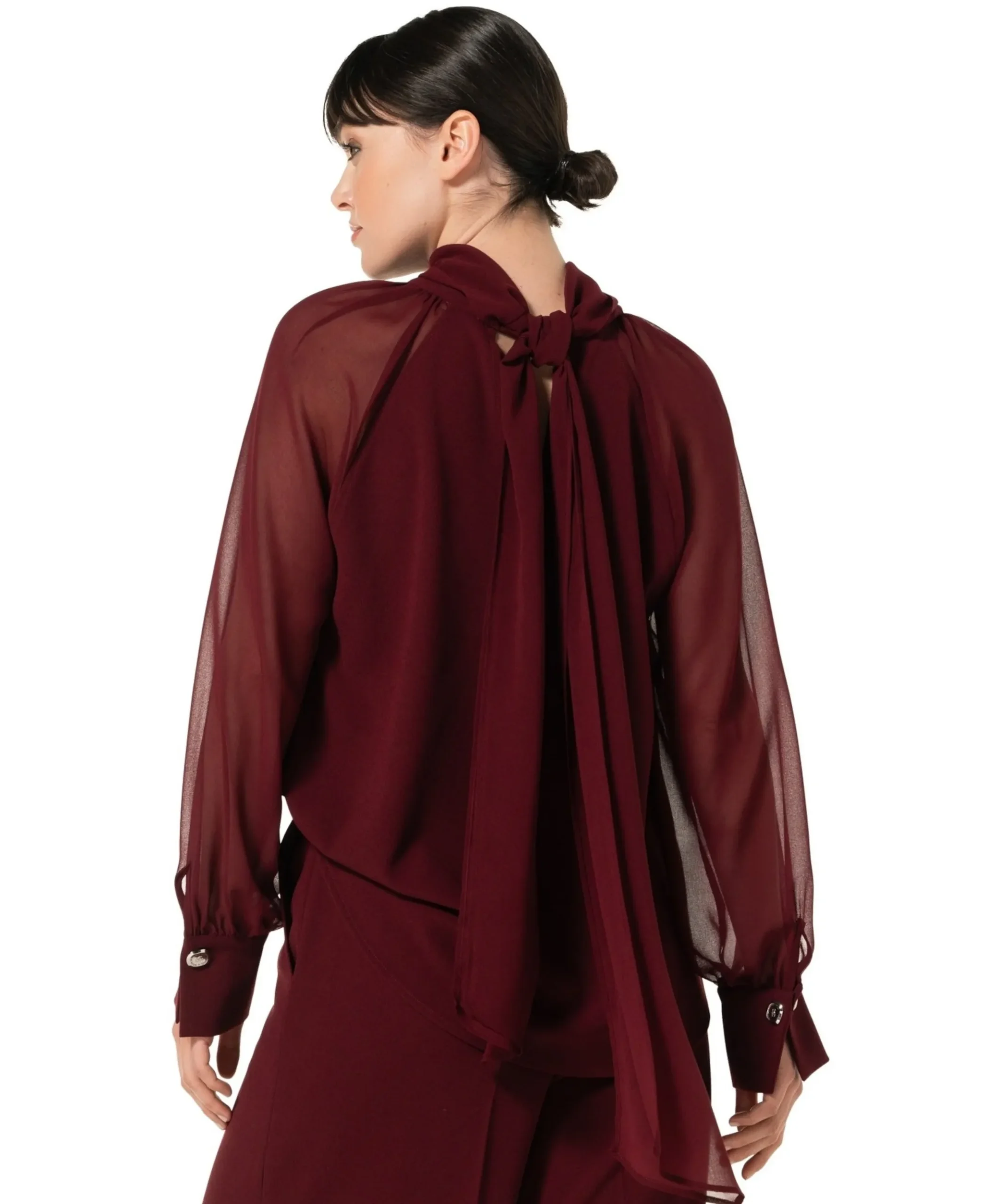 Dames blouse rood