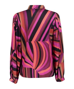 Dames blouse roze