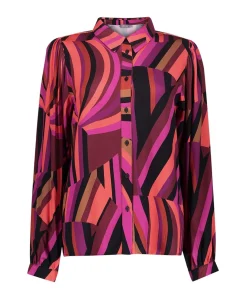 Dames blouse roze
