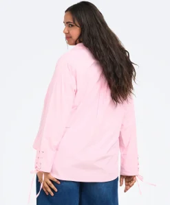 Dames blouse roze