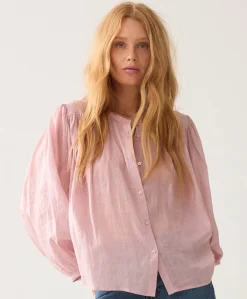 Dames blouse roze