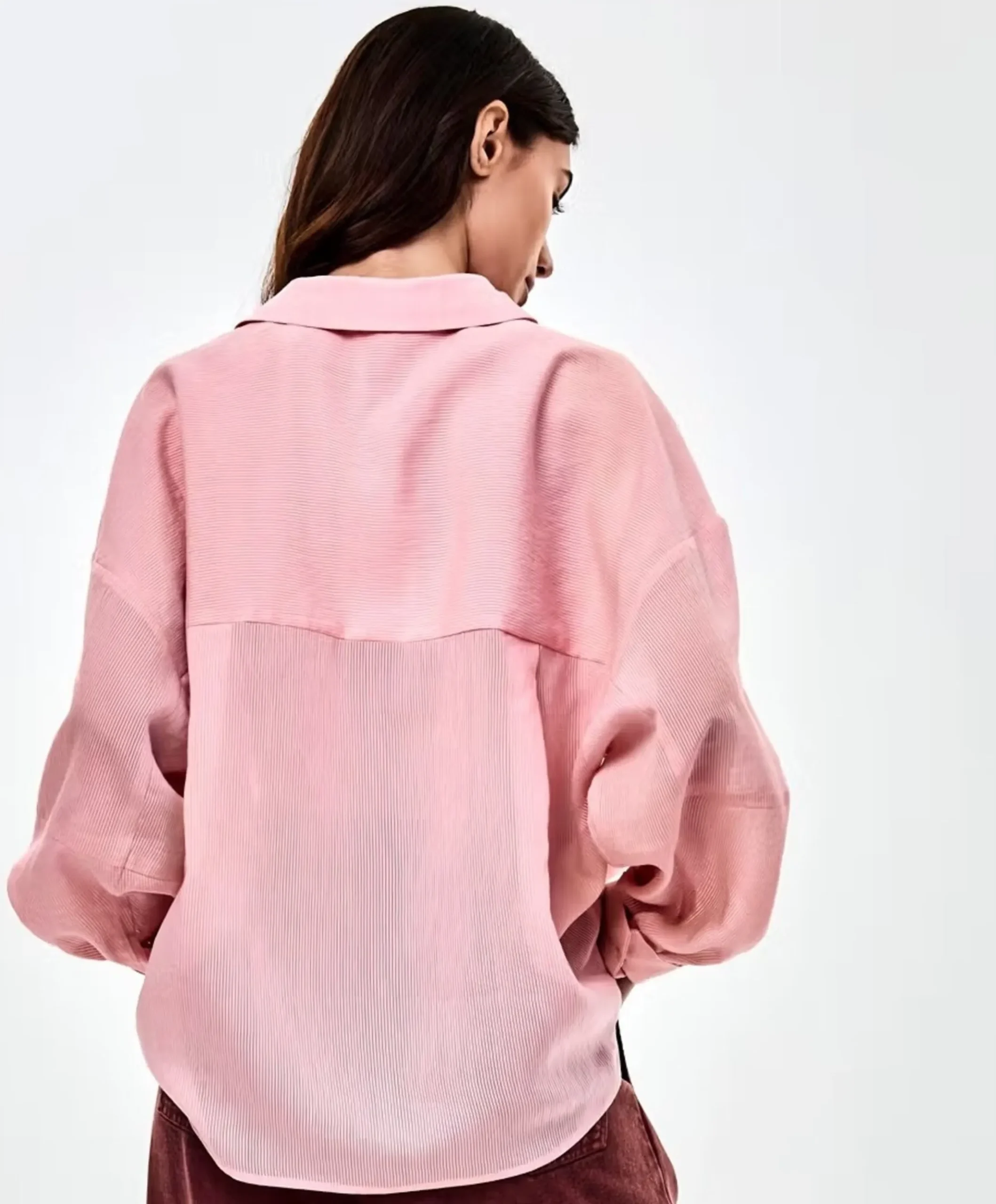 Dames blouse roze