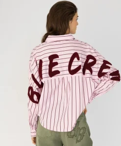 Dames blouse roze