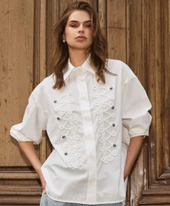 Dames blouse wit