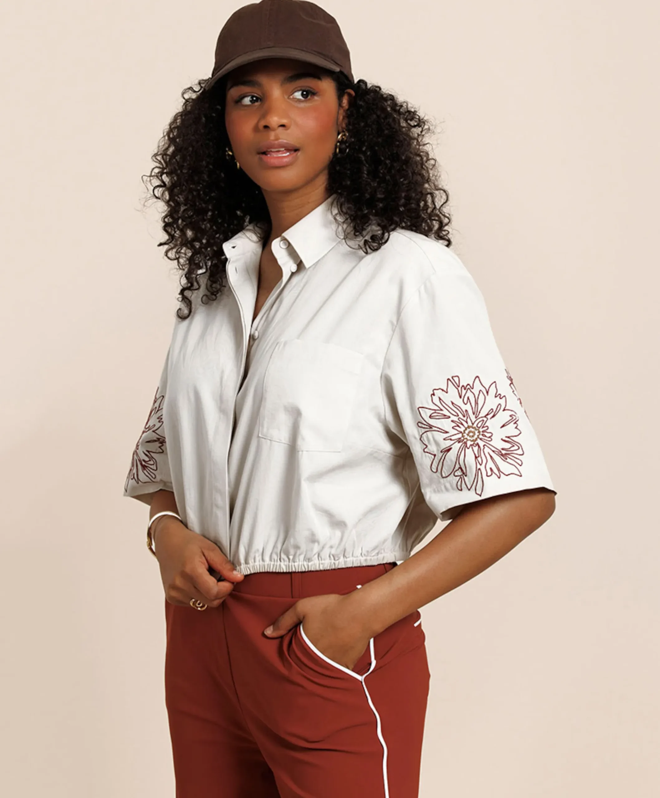 Dames blouse wit