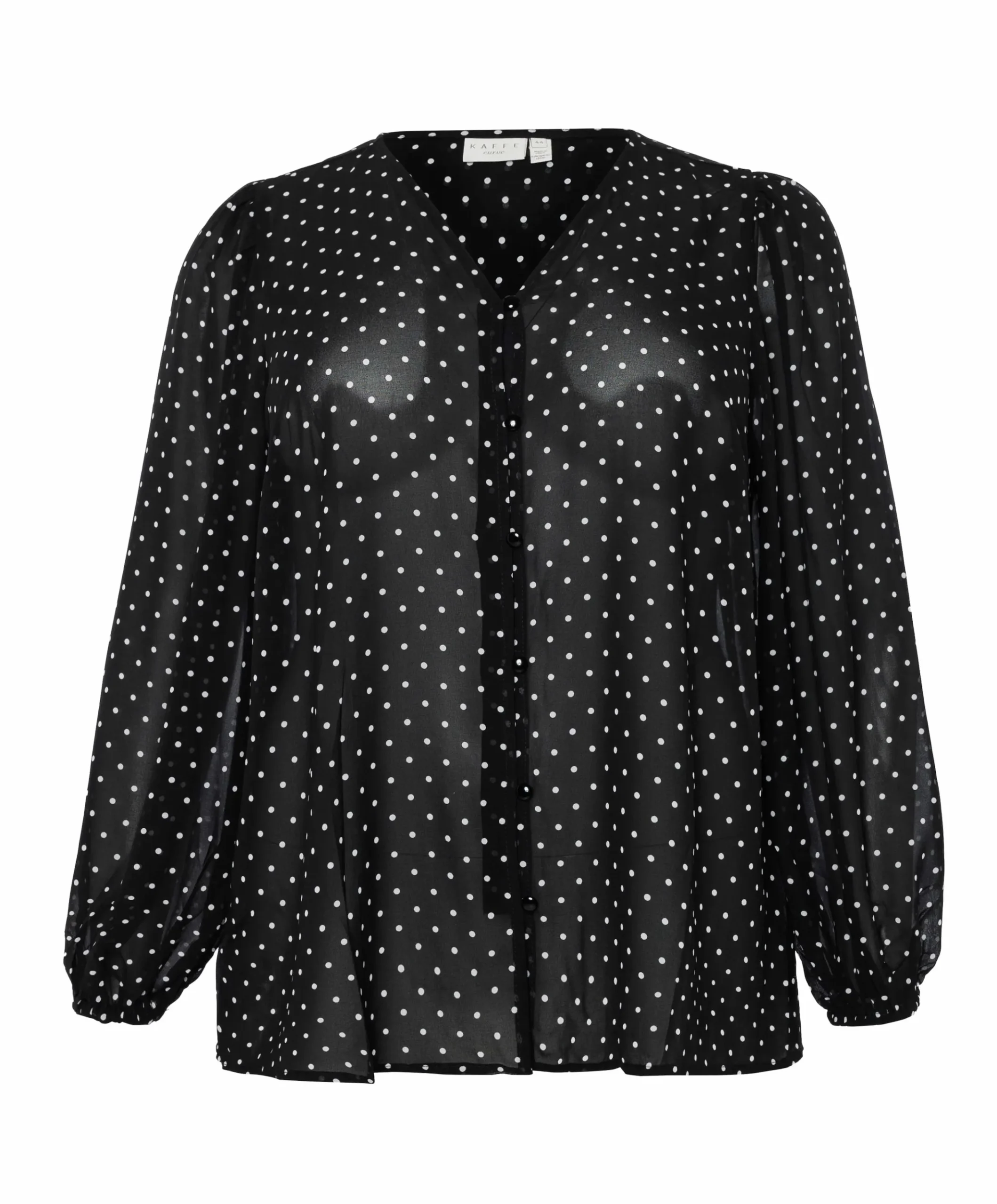 Dames blouse zwart