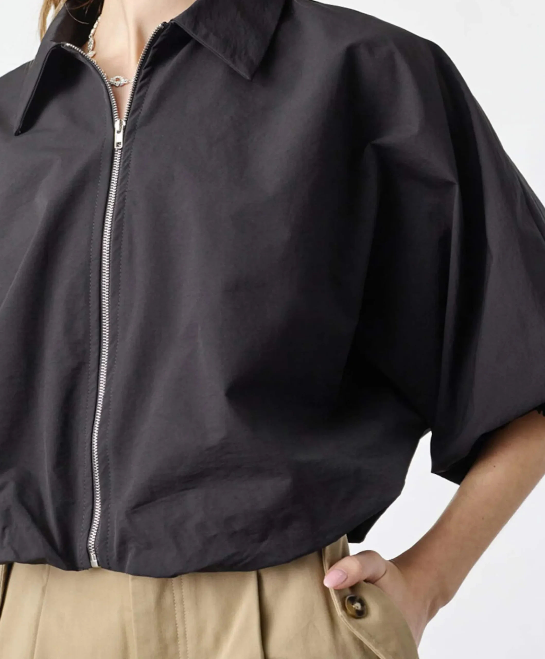 Dames blouse zwart