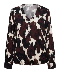 Dames blouse zwart