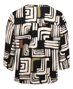 Dames blouse zwart