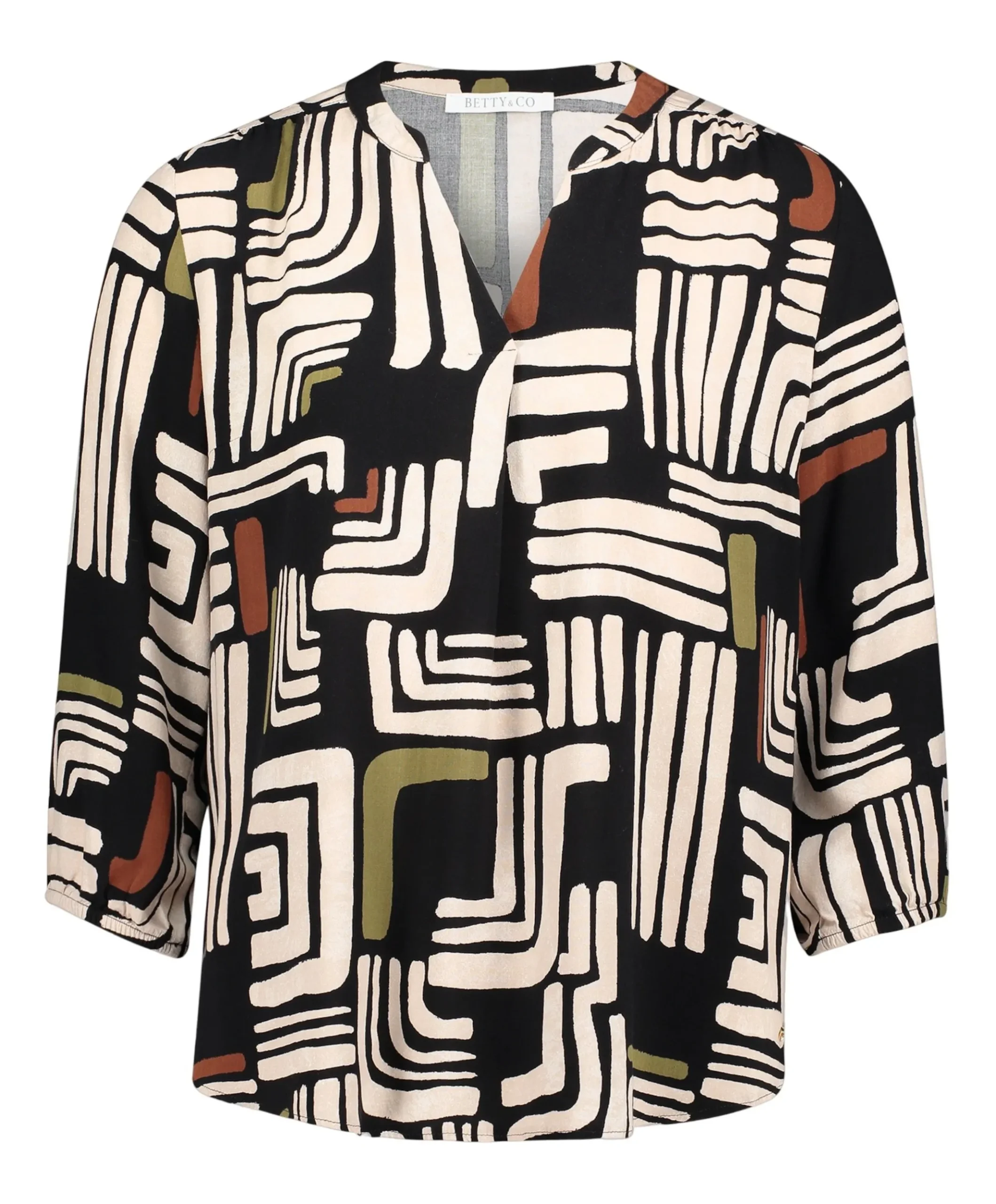 Dames blouse zwart