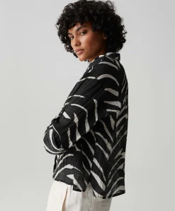 Dames blouse zwart