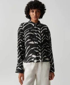 Dames blouse zwart