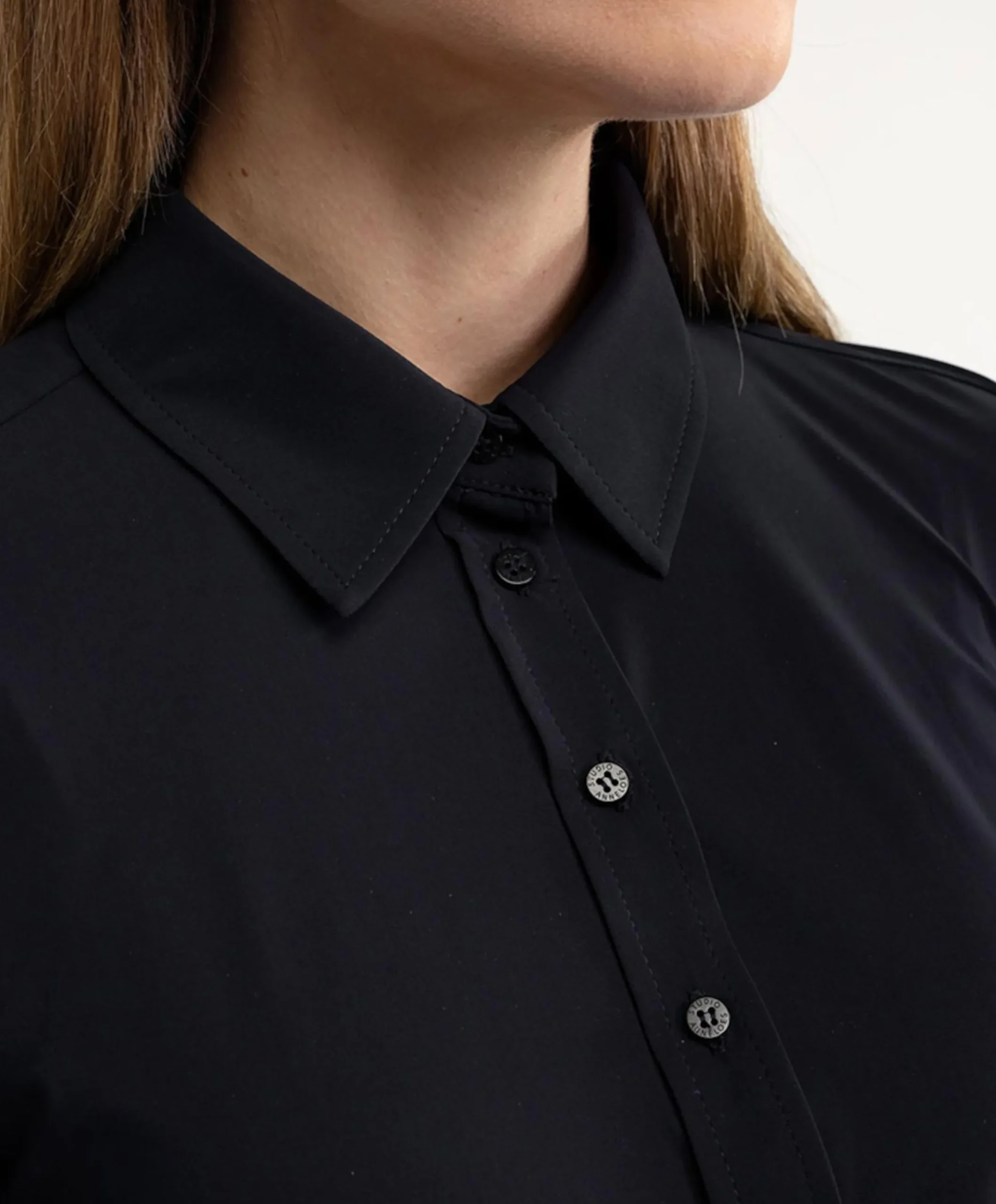 Dames blouse zwart