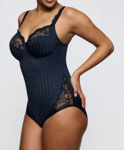 Dames body blauw