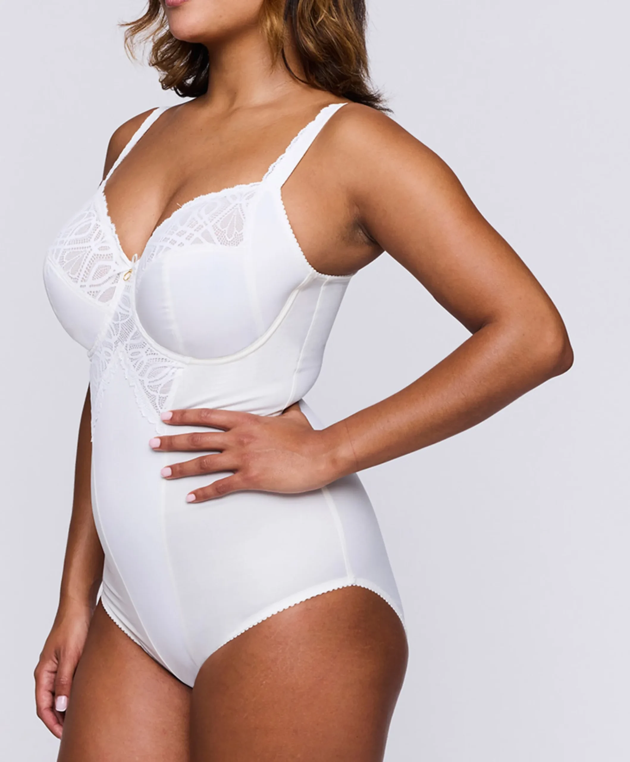 Dames body ecru
