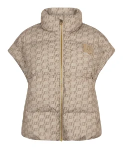 Dames bodywarmer beige