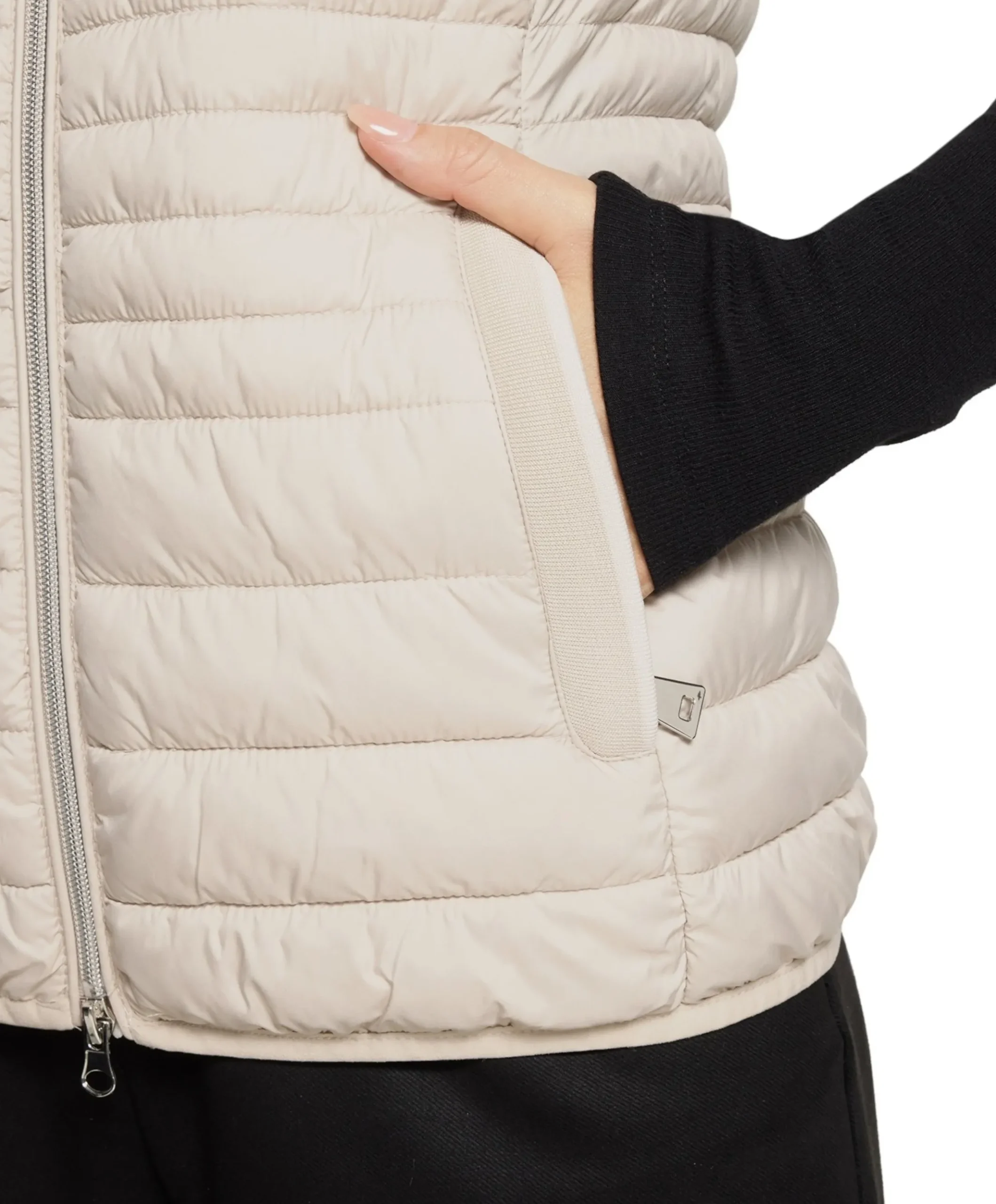 Dames bodywarmer beige