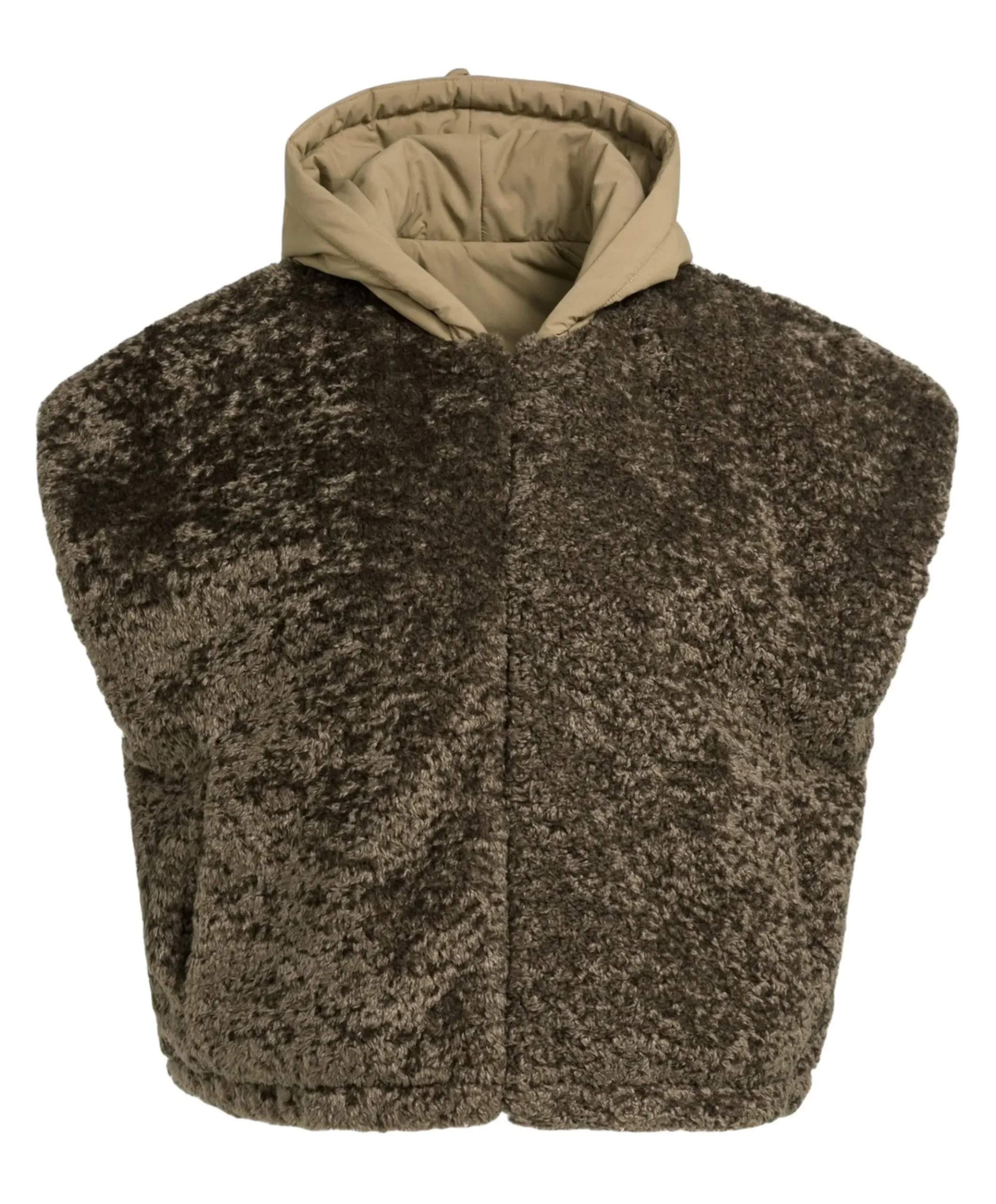 Dames bodywarmer bruin