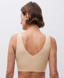 Dames bralette beige