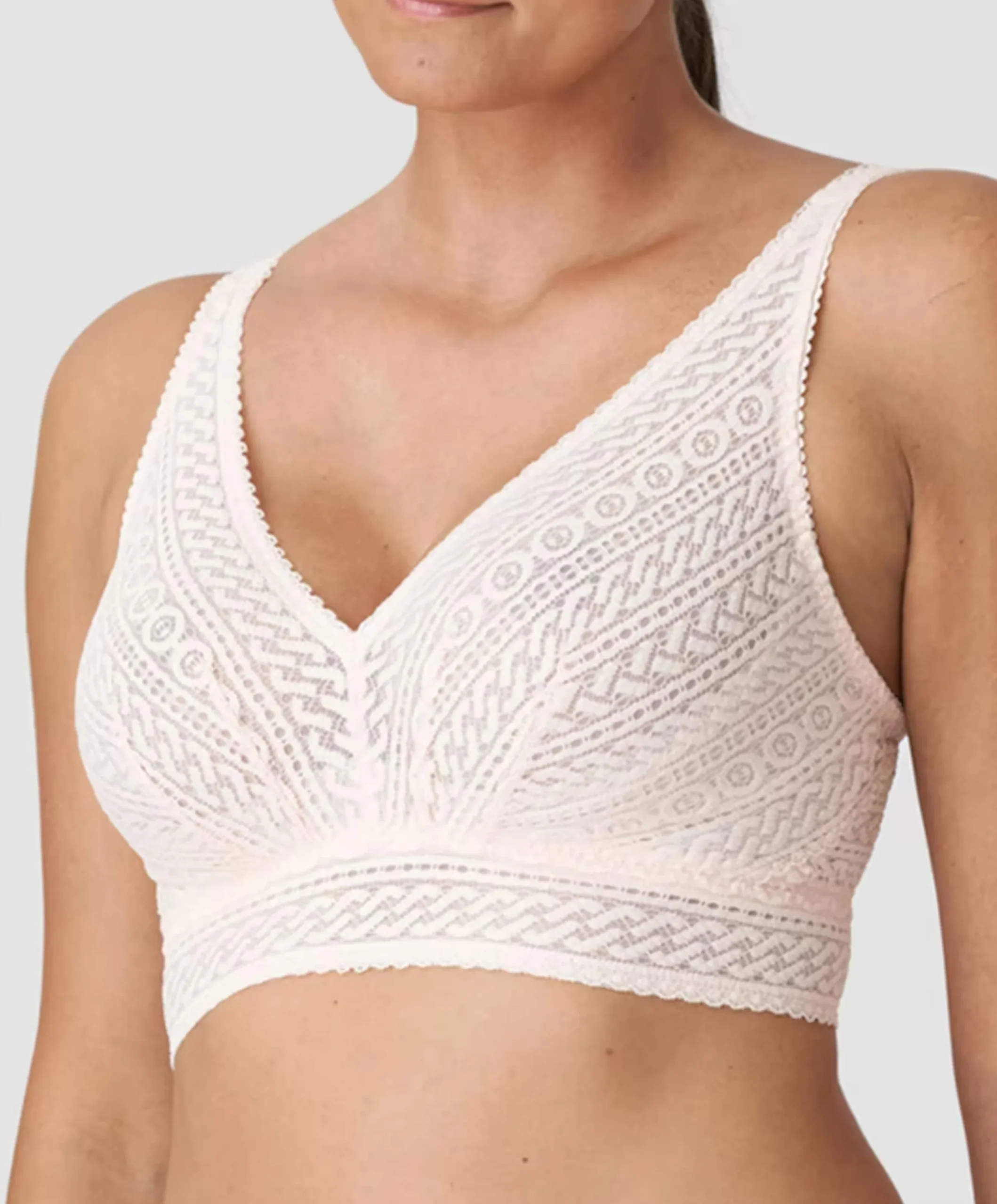 Dames bralette roze