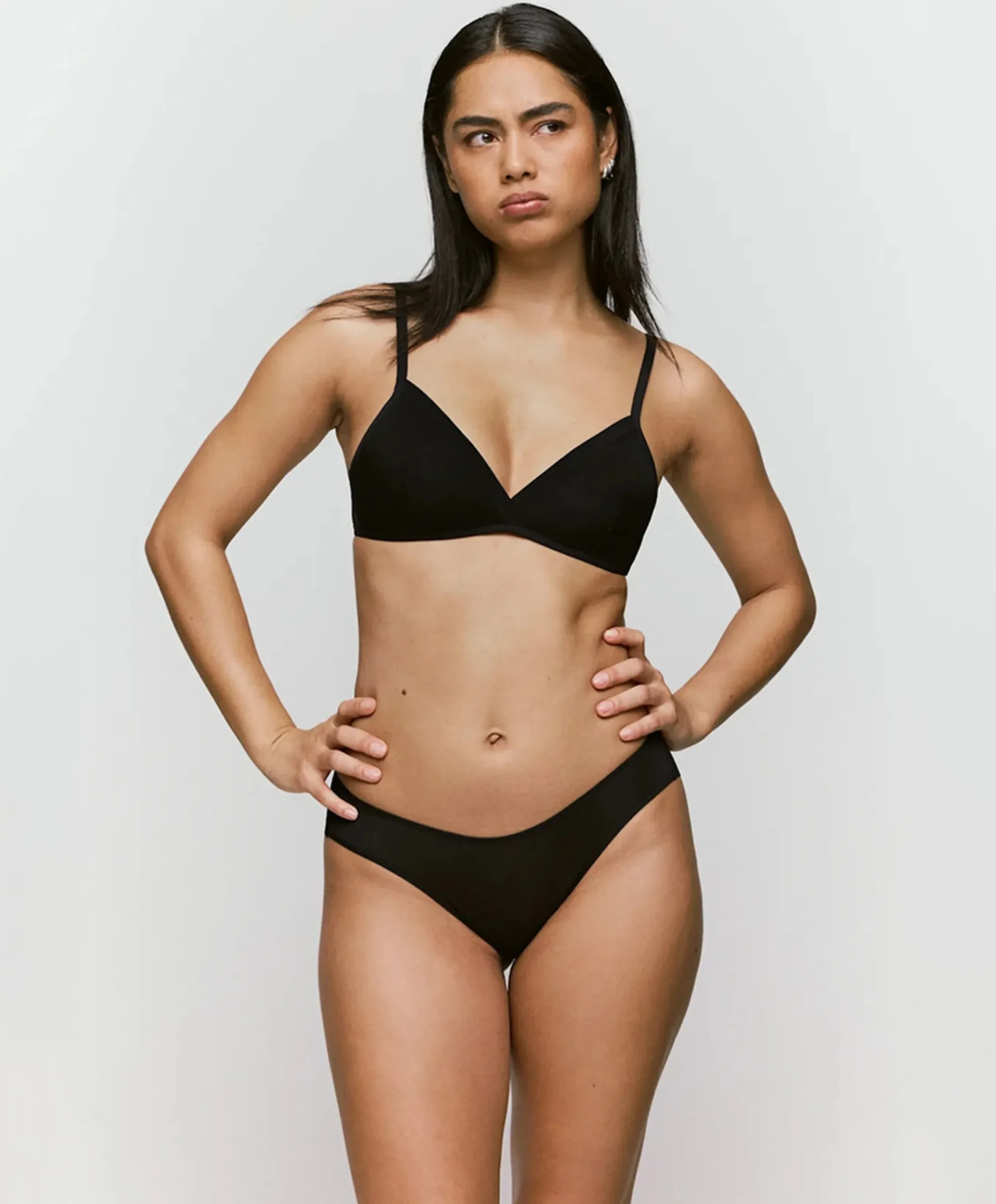 Dames bralette zwart