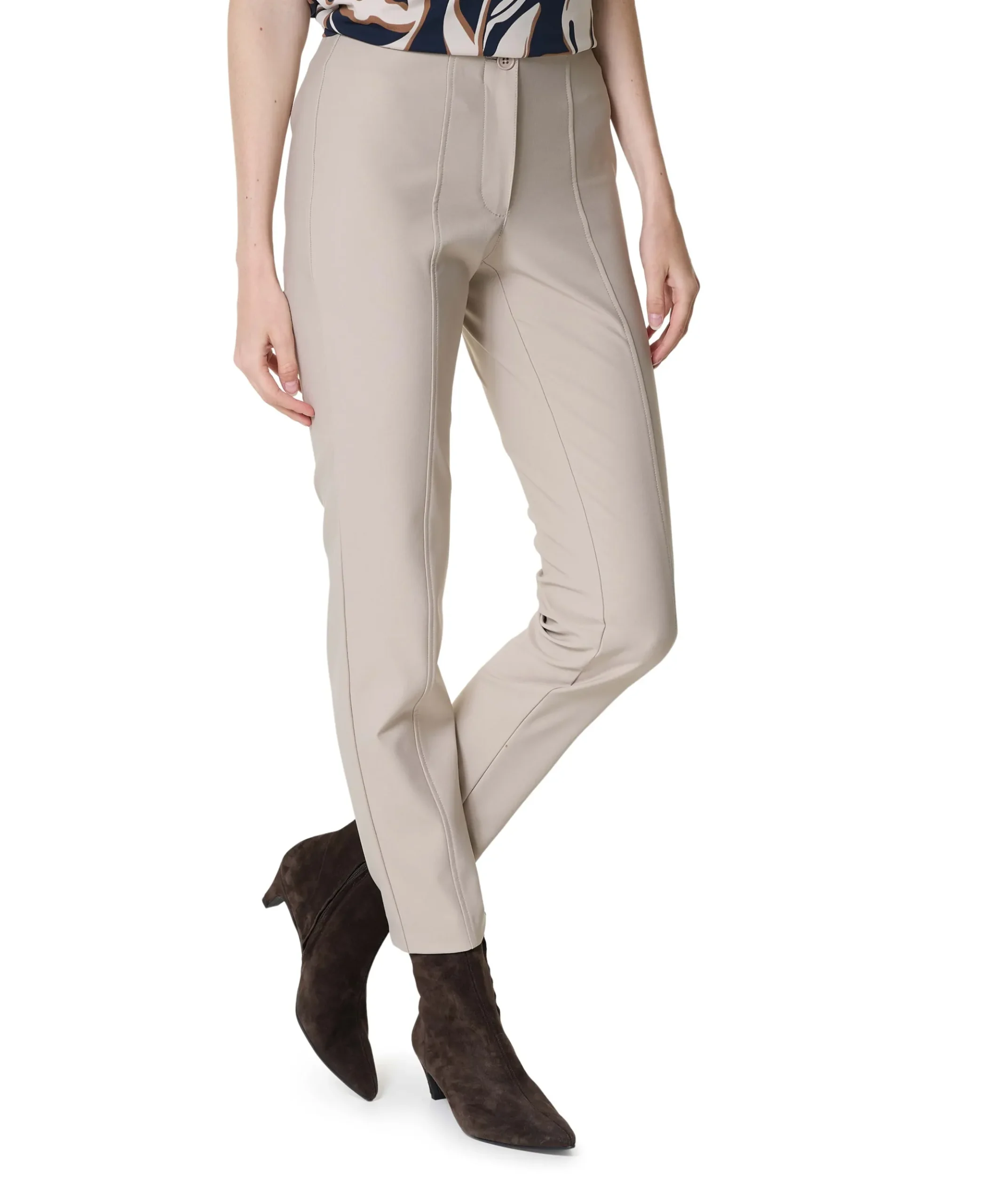 7/8 dames broek beige