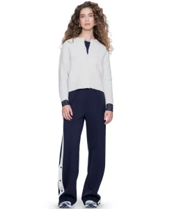 Dames broek blauw