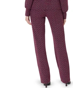 Dames broek bordeaux