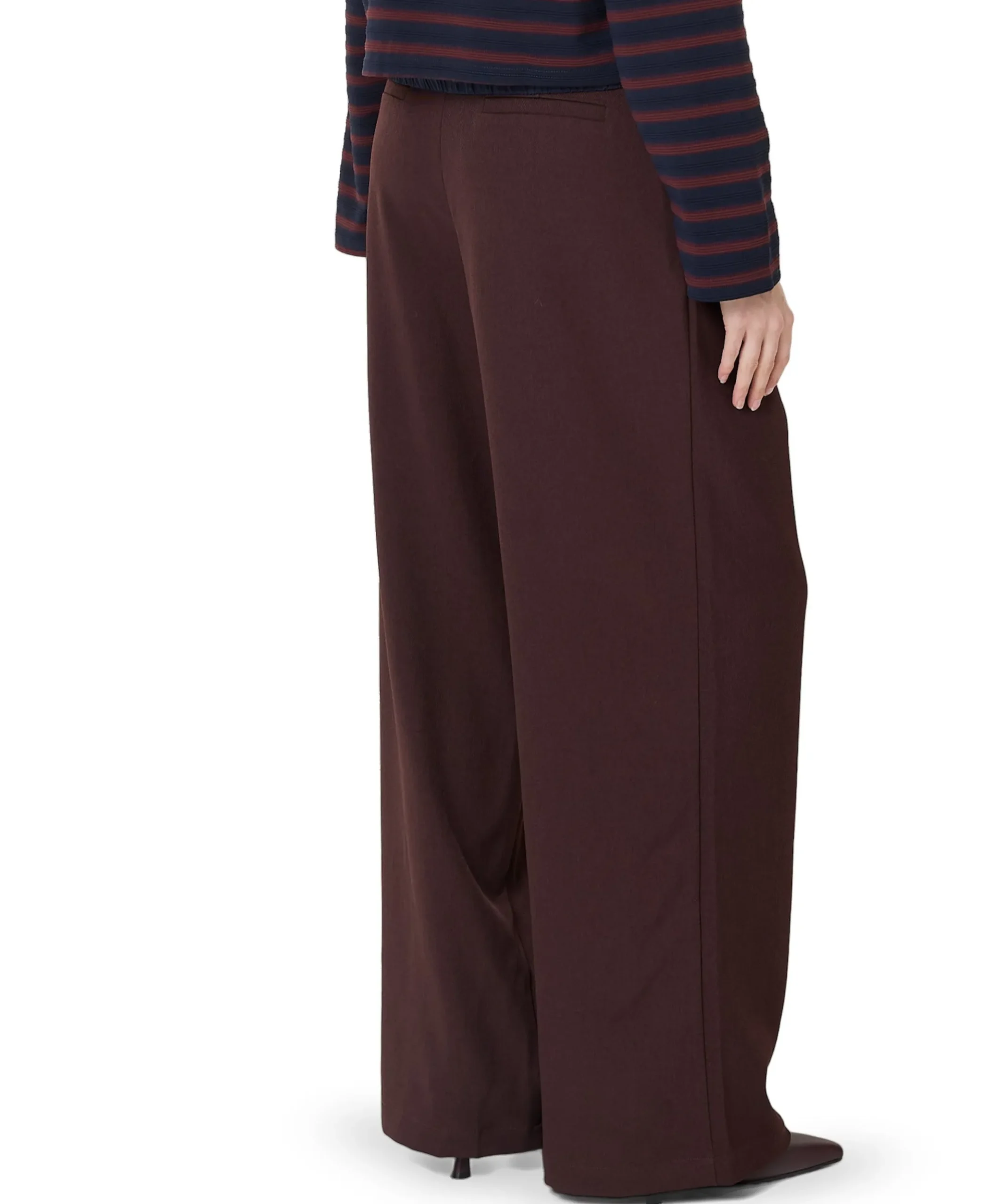 dames broek bordeaux