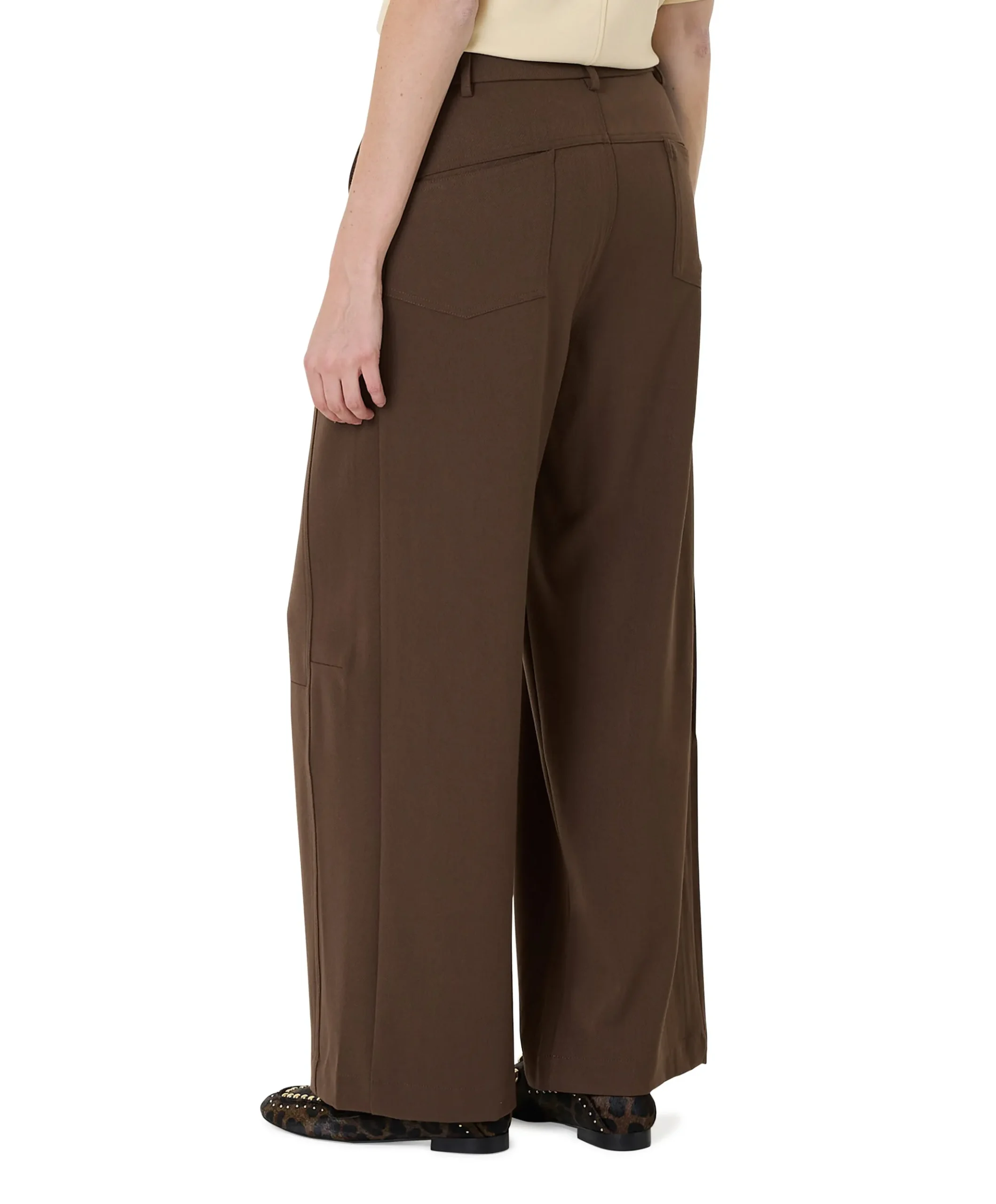 dames broek bruin