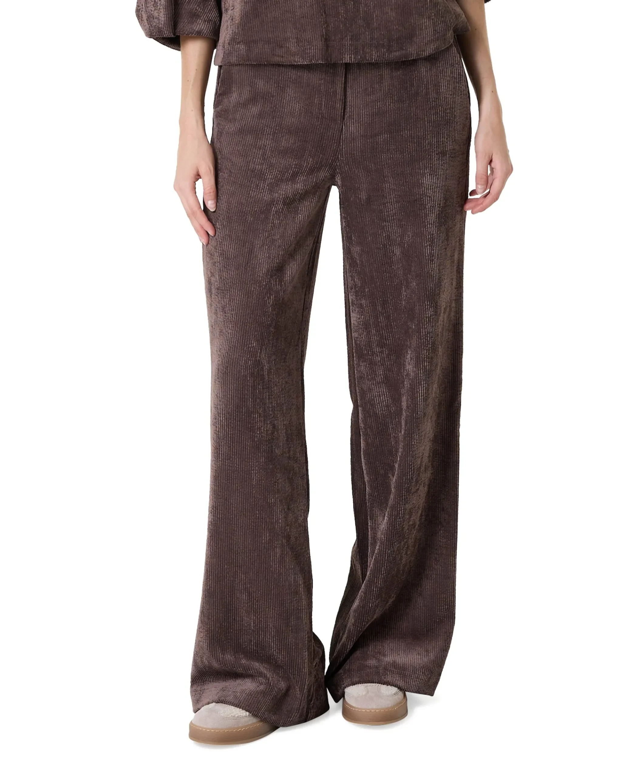 Dames broek bruin