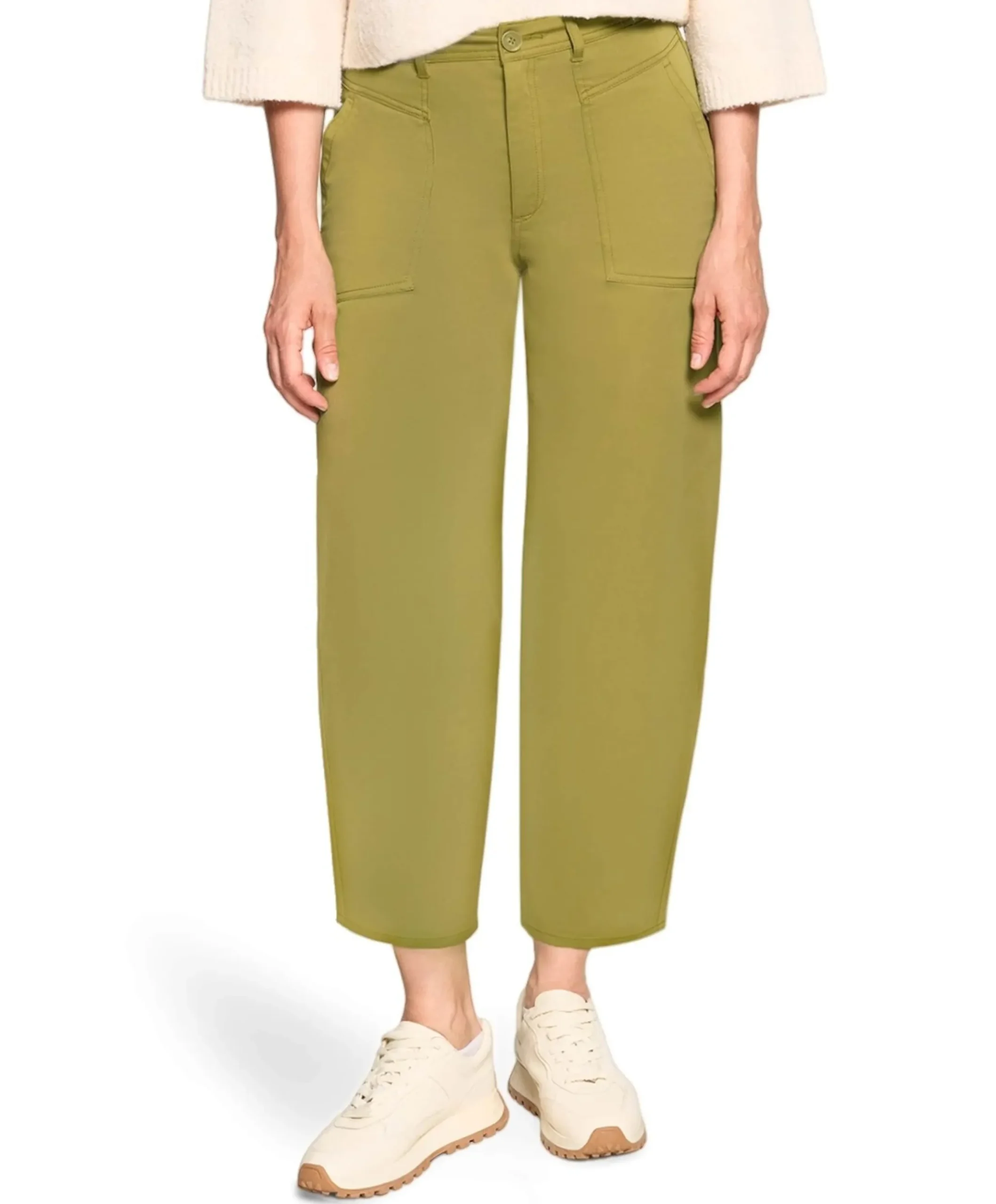 7/8 dames broek groen
