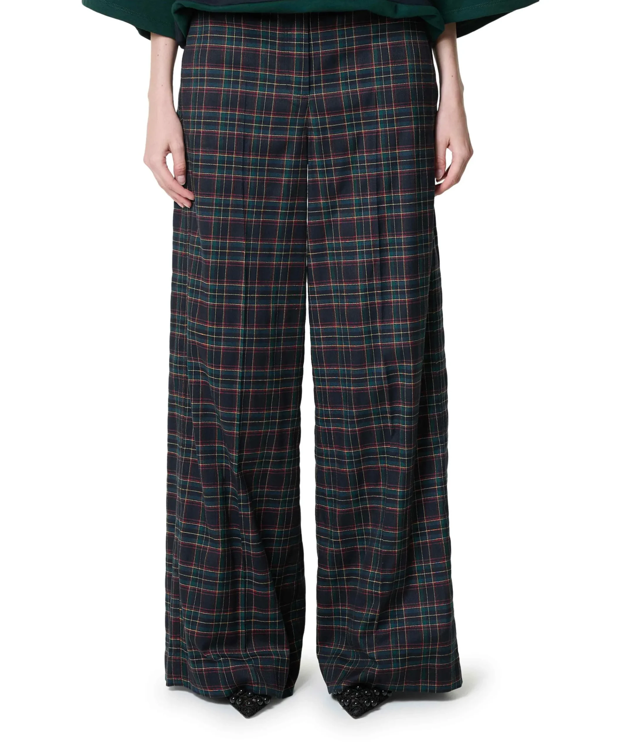 dames broek groen