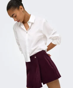 Dames broekrok bordeaux