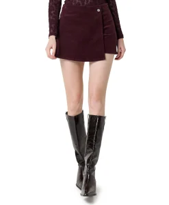 Dames broekrok bordeaux
