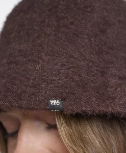 Dames bucket hat bruin