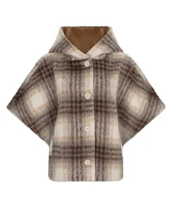 Dames cape ecru