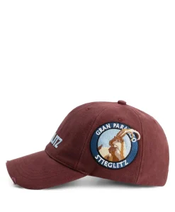 Dames cap rood