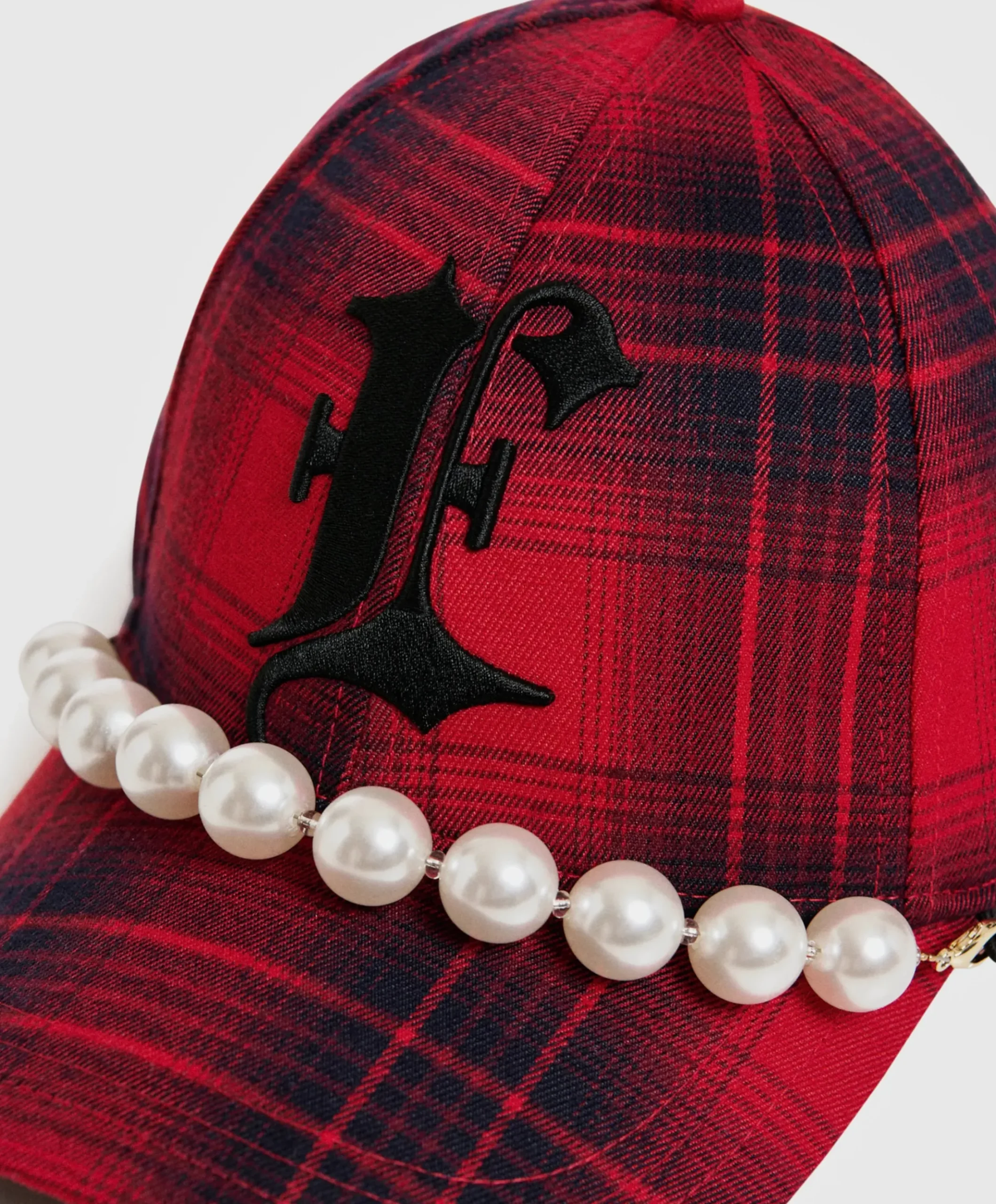 Dames cap rood