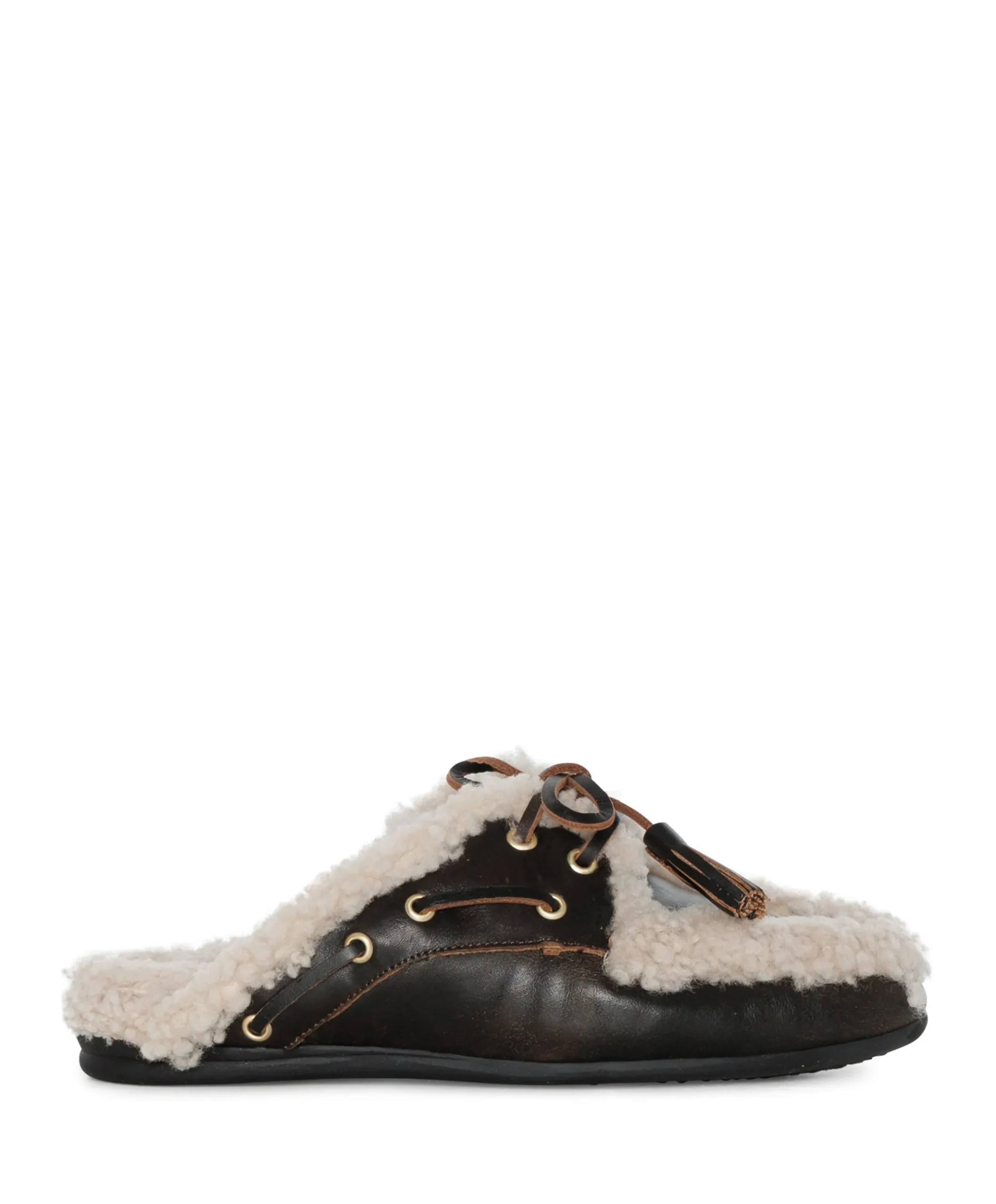 dames clogs bruin