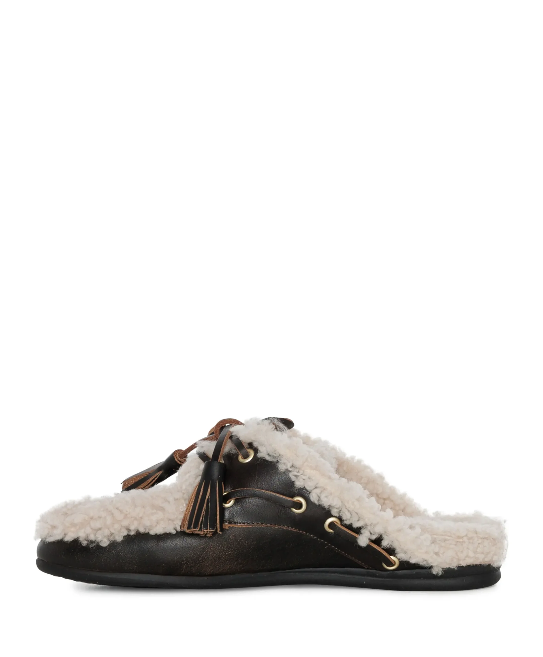 dames clogs bruin