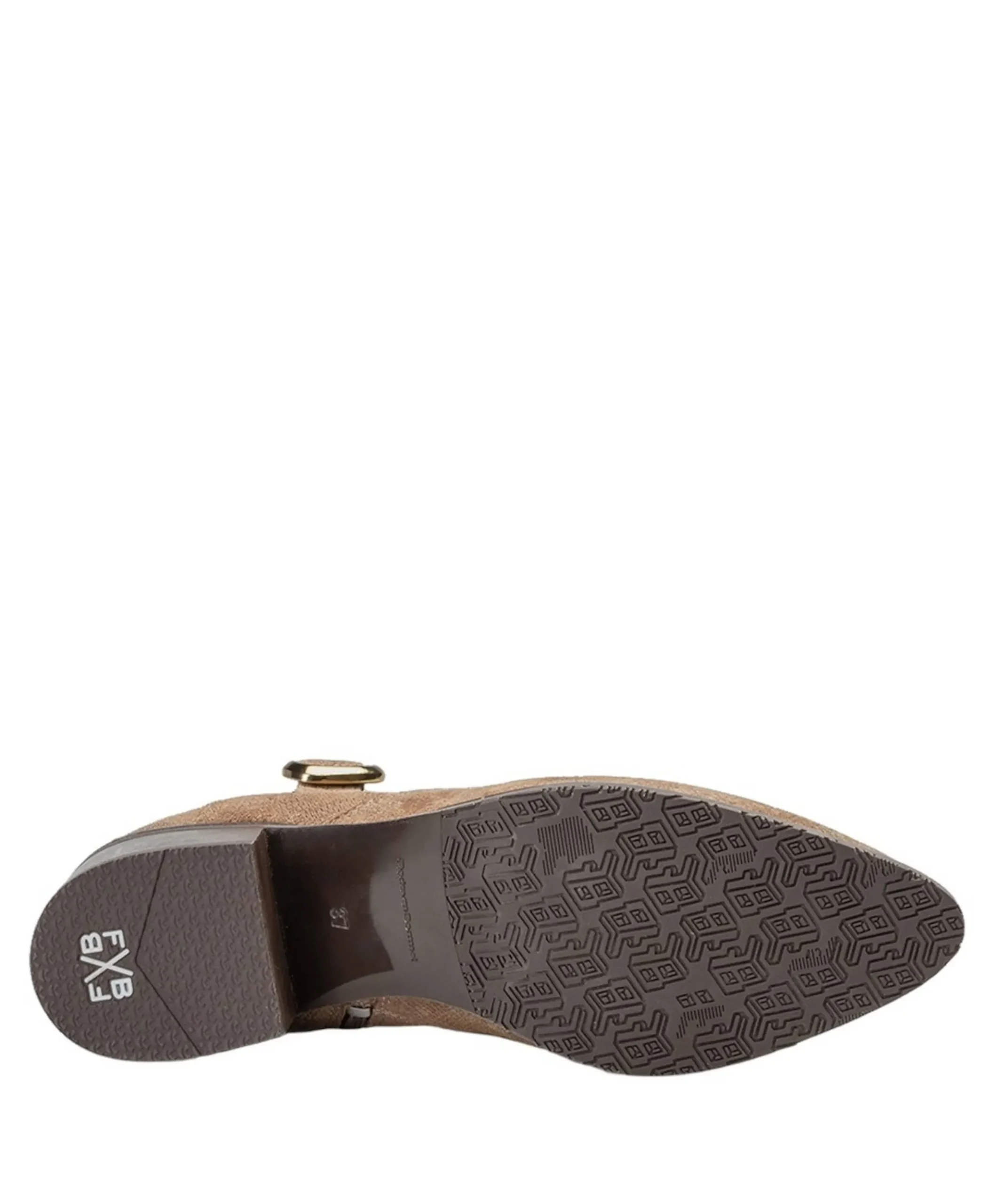 dames enkellaarzen beige